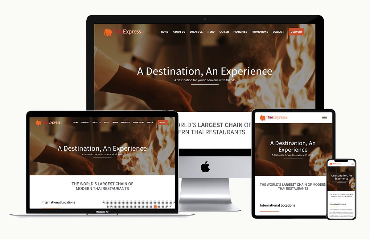 ThaiExpress — website design